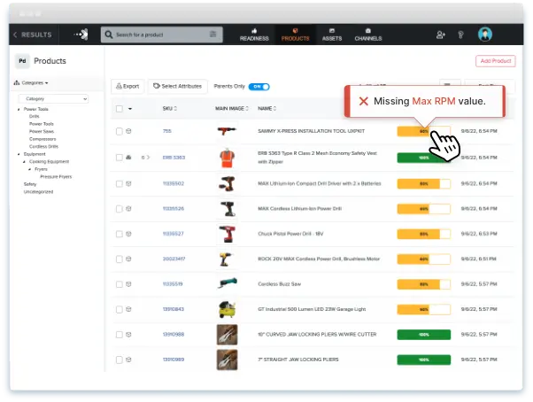 Built-in Data Quality Checklist